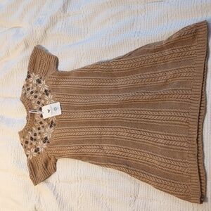 Hope & Henry girls sweater dress sz 5